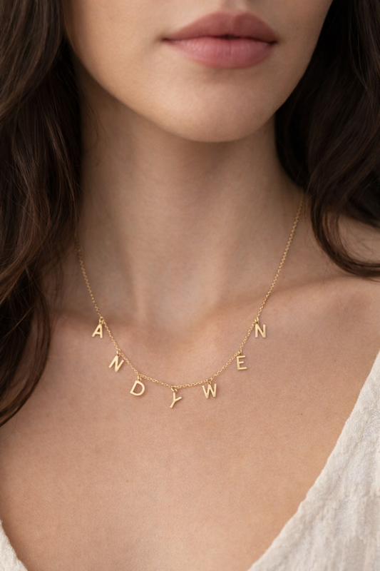 Anhänger Mit Buchstaben Silber 1 2 Mm