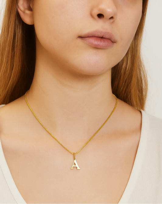 buchstabe-a-goldkette