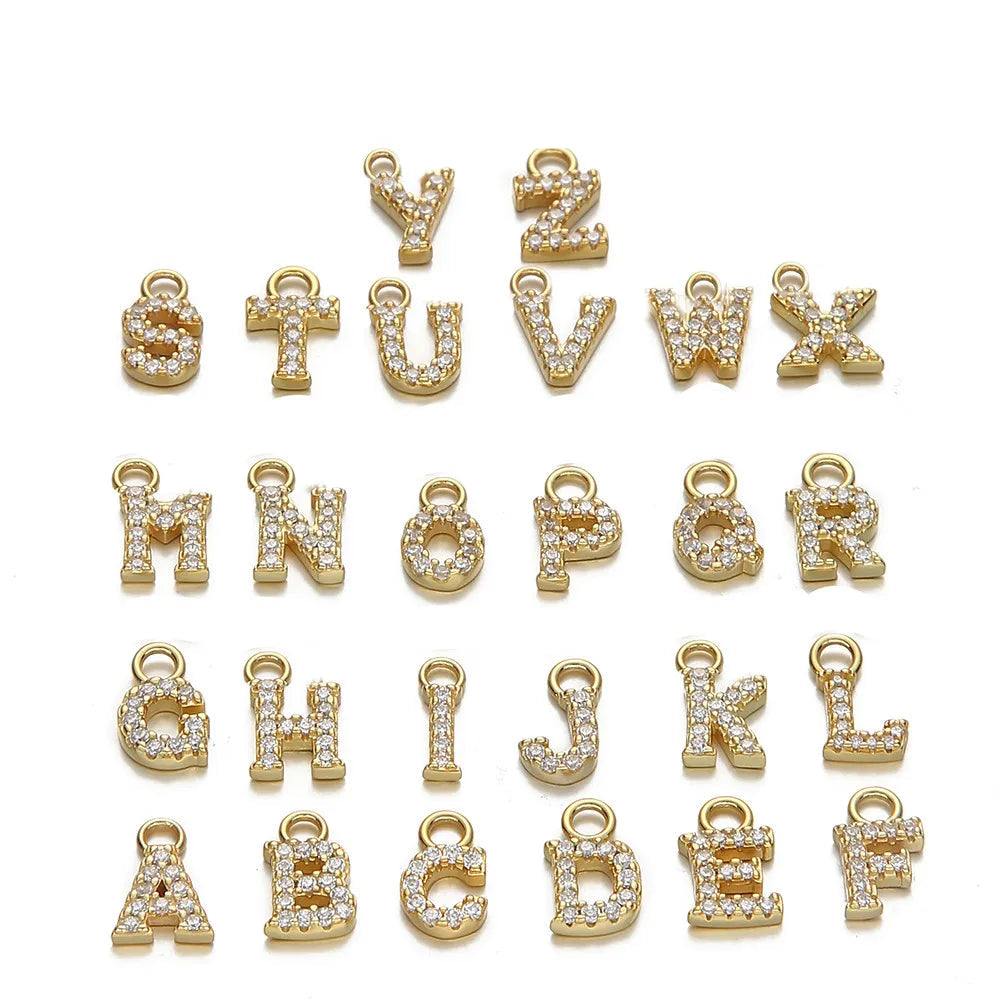 Choker Kette Gold Buchstaben