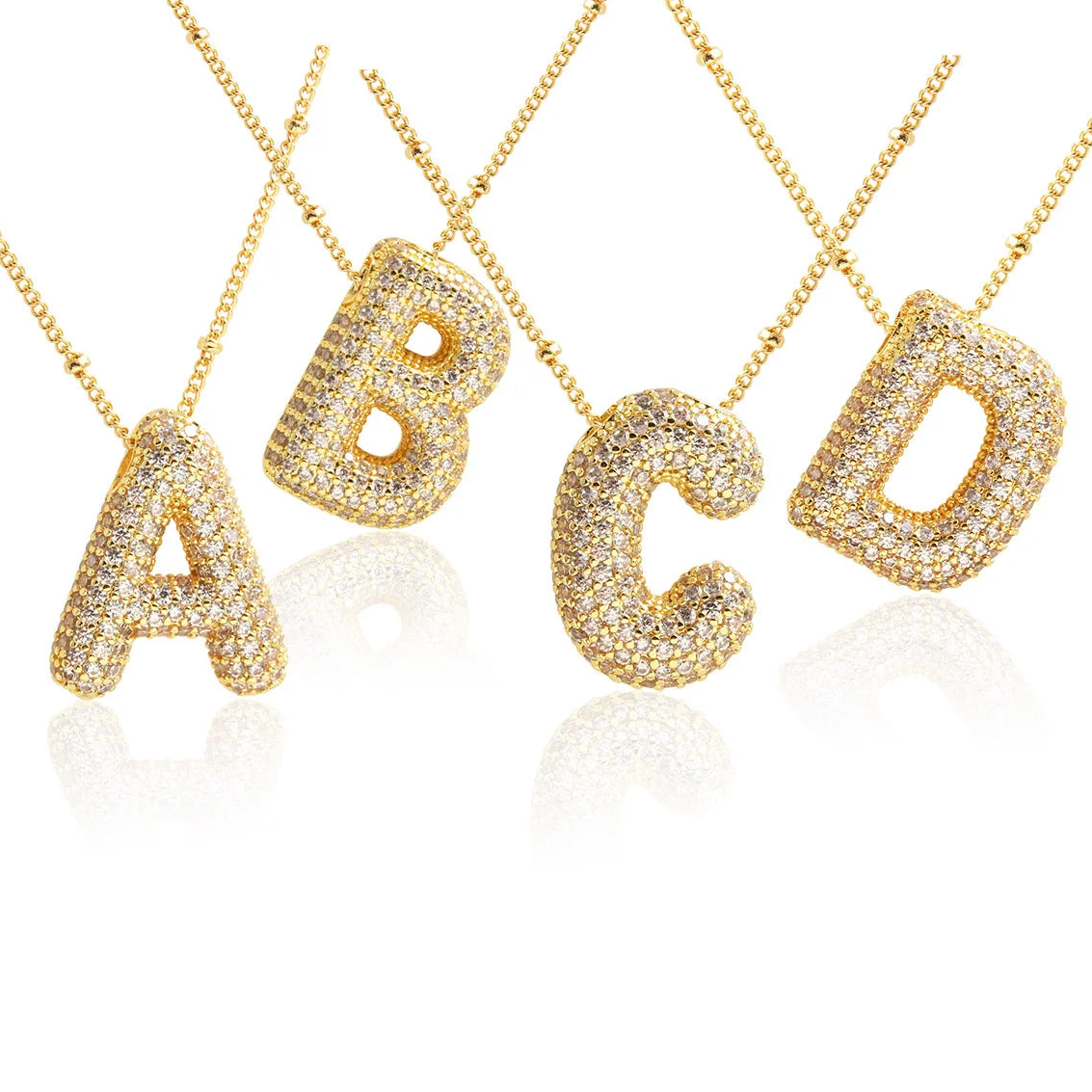 Goldene Kette Mit Buchstaben A