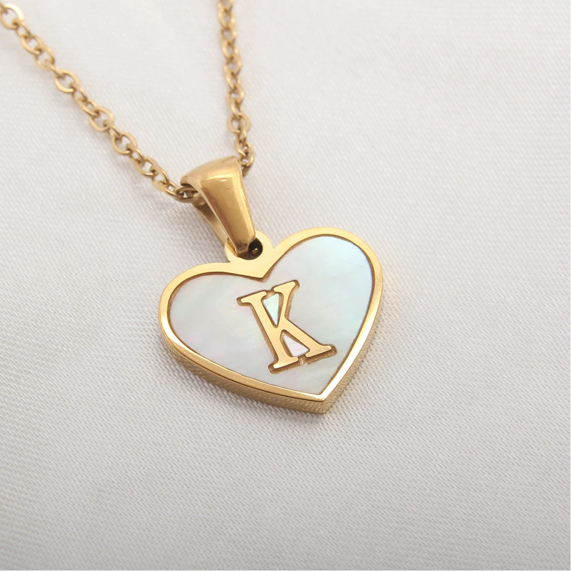 Buchstabe K Goldkette