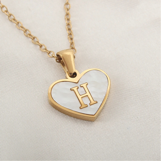 Buchstabe H Goldkette