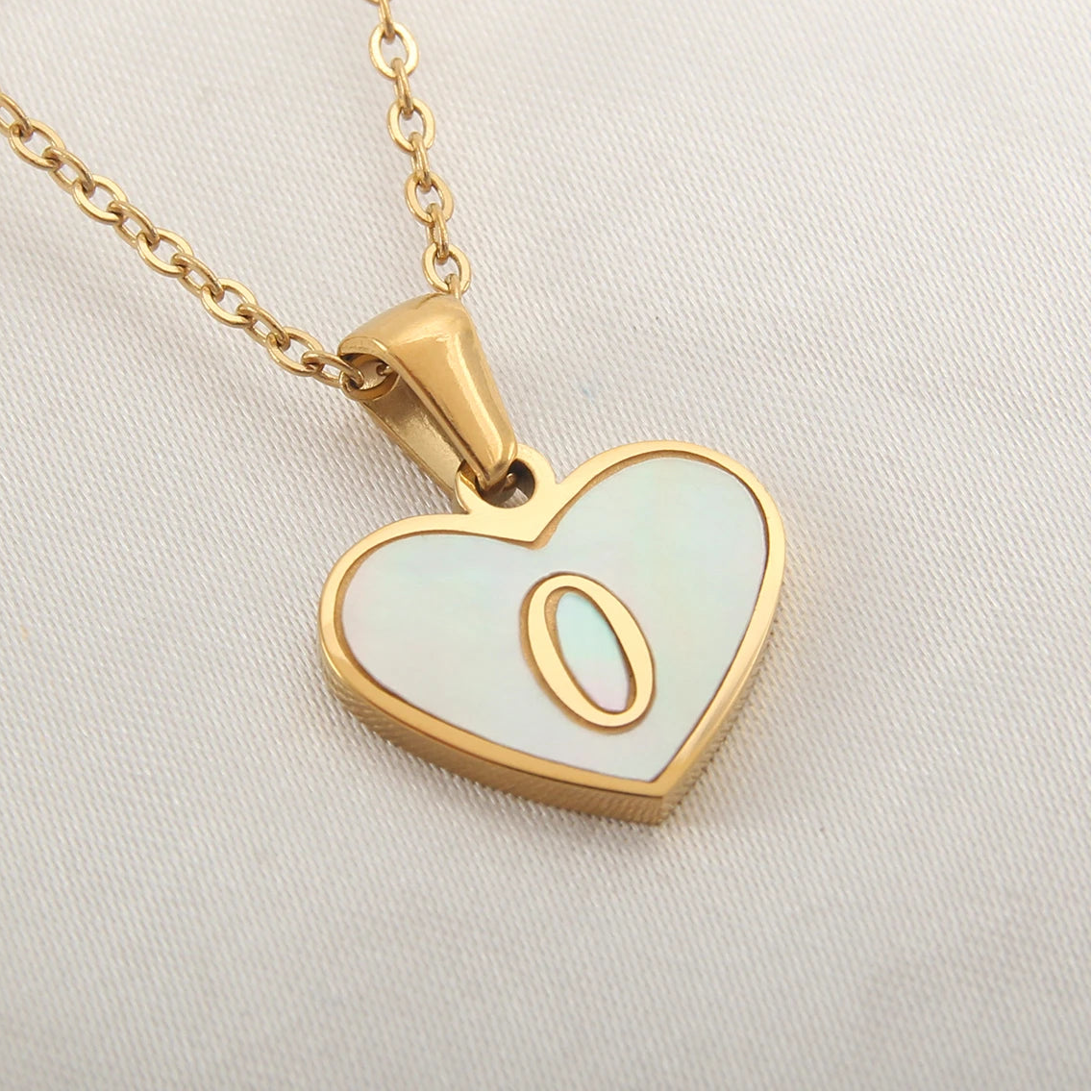 Buchstabe O Goldkette