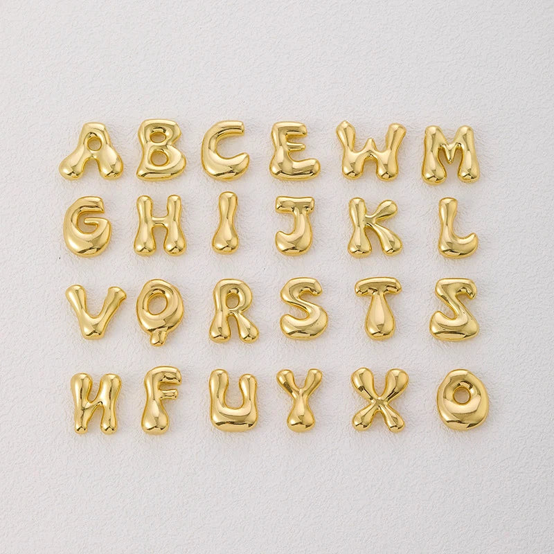 Buchstaben Kette Gold Groß