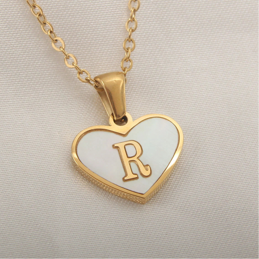 Buchstabe R Goldkette