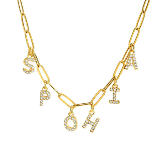 Anhänger Buchstabe Mit 2 Diamanten