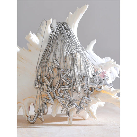 chunky-letter-necklace-silver