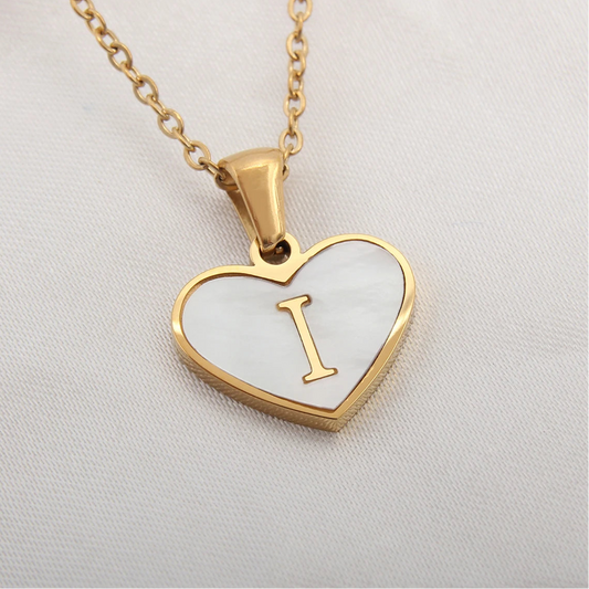 Buchstabe I Goldkette