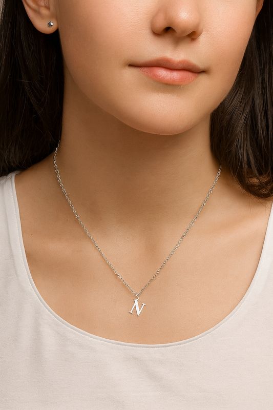 letter-k-pendant-silver